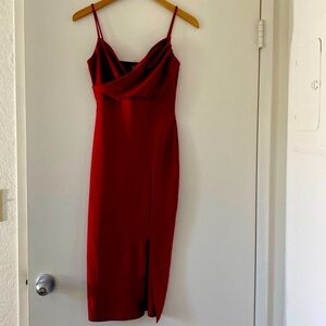 Windsor Special Occasion Spaghetti Strap Midi Dress